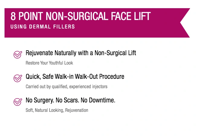 8 point non surgical facelift